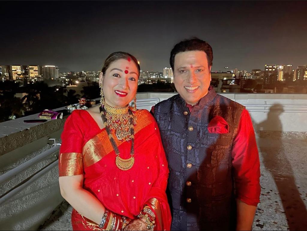 govinda gave his wife a BMW on karwa chauth
